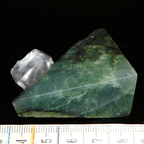 翡翠(宝石名ジェダイト(翡翠))ビルマ産 1.248ct ソ付(彩珠