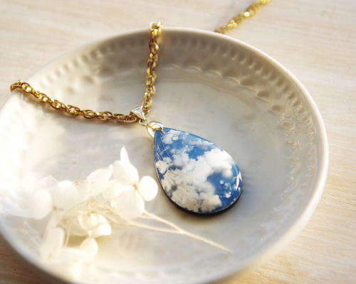 *＊空の石＊*　Godber Turquoise　ネックレス 空色 Godber Turquoise シルバーネックレス - メルカリ