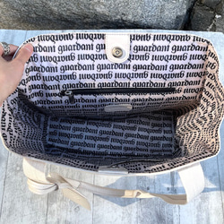 <50%OFFSALE>ぱすてるシリーズ ラインTOTE-bag  IVORY 5枚目の画像