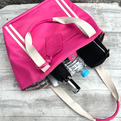<50%OFFSALE> ぱすてるシリーズ ラインTOTE-bag PINK 7枚目の画像