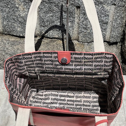 <50%OFFSALE> ぱすてるシリーズ ラインTOTE-bag  ORANGE 6枚目の画像