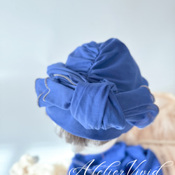 [Creema 春季福袋 2024] 護理帽 3 件套 春季彩色頭巾可供選擇 初學者套裝 5,800 日元 非常適合作為禮物 第2張的照片