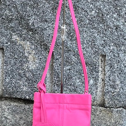 <50%OFFSALE> ぱすてるシリーズ ☆スマホショルダー☆ ソフトPHONE-bag  PINK 2枚目の画像