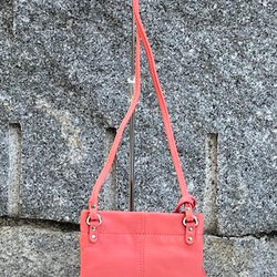 <50%OFFSALE> ぱすてるシリーズ ☆スマホショルダー☆ ソフトPHONE-bag　ORANGE 5枚目の画像