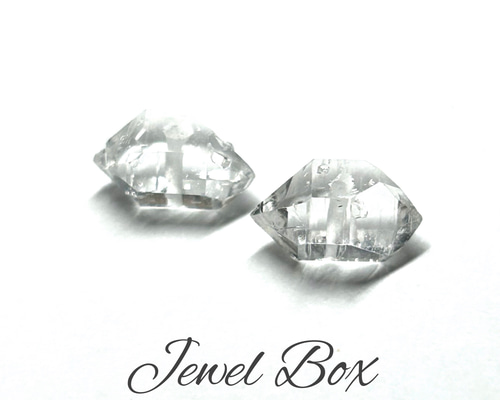 10%offセール‼️ ハーキマーダイヤモンド＊2個 天然石 JEWELBOX 通販 
