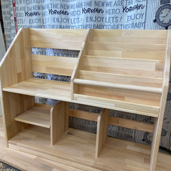 絵本棚、おもちゃ棚セット 60日発送 棚・シェルフ・ラック 木工製作所
