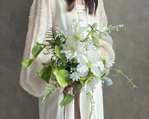 ウエディングブーケブートニア ウェディングブーケ&ブートニアレンタル✳︎3泊4日【Classic