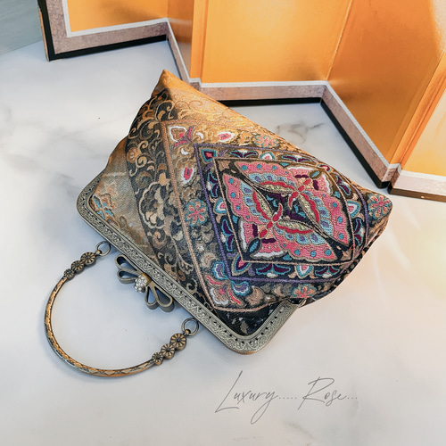 新作1点物！！jewelryを散りばめた様な幻想的な箔の煌めき極上高級西陣 
