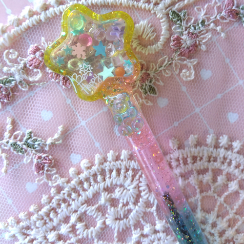 商品説明必ずお読み下さい】レジン ボールペン シェイカー ゆめ