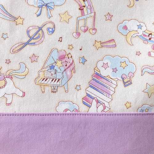 ゆめかわユニコーンの入園入学3点セット レッスンバッグ+シューズ