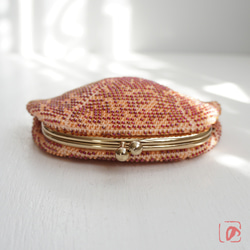 Ba-ba handmade Seedbeads crochet pouch No.2009 第3張的照片