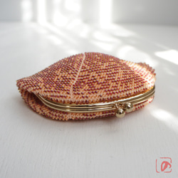 Ba-ba handmade Seedbeads crochet pouch No.2009 第4張的照片