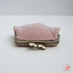 Ba-ba handmade Seedbeads crochet coinpurse No.1929 第2張的照片