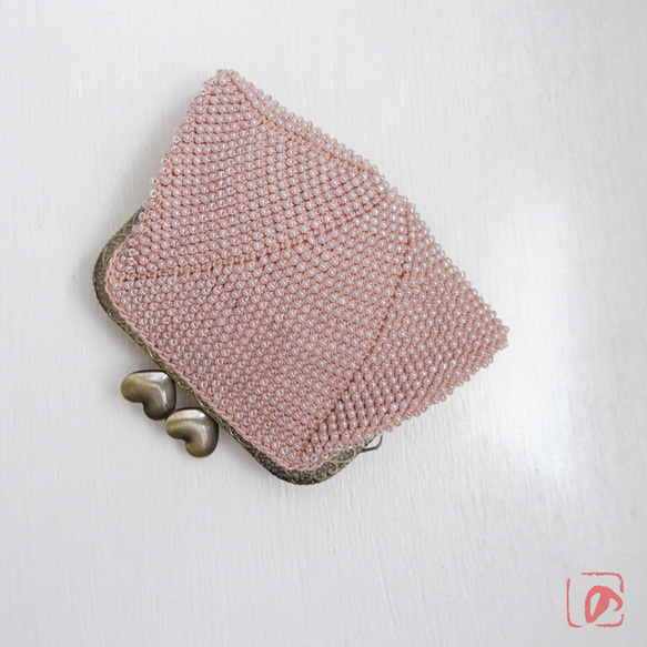 Ba-ba handmade Seedbeads crochet coinpurse No.1929 第3張的照片