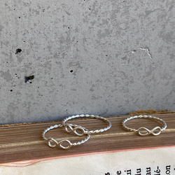 ♾️ インフィニティリング / シルバー925 silver 指輪・リング knot