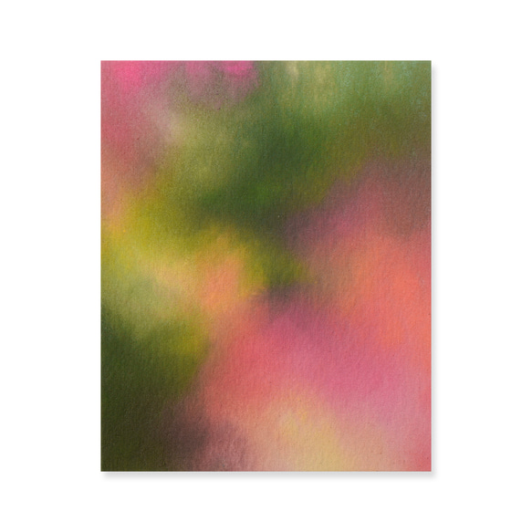 グラデーション抽象画