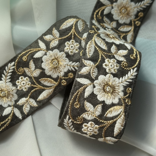 【本日限定】インド刺繍リボン　ロール販売　⑤ ロール販売＊ | インド刺繍リボン専門店Rino Ribbon