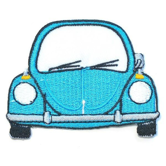 1枚　ワッペン アイロンワッペン 車 刺繍 パッチ 12種類 旧車 自動車 リメイク ハンドメイド 1枚目の画像