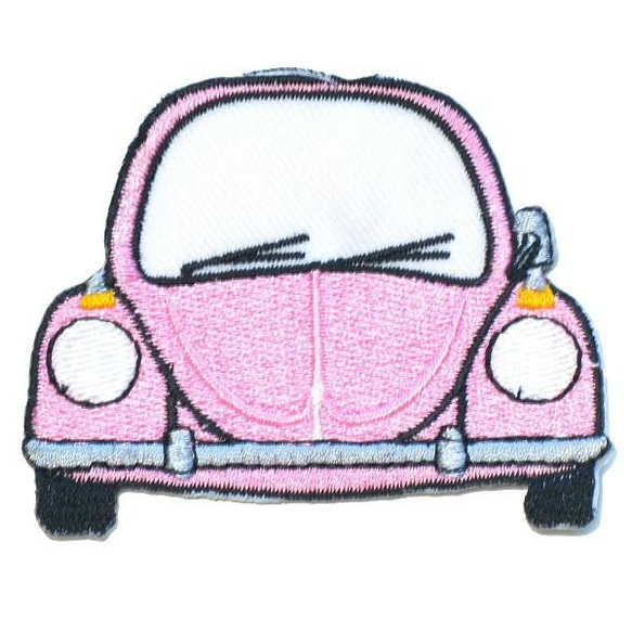 1枚　ワッペン アイロンワッペン 車 刺繍 パッチ 12種類 旧車 自動車 リメイク ハンドメイド 2枚目の画像