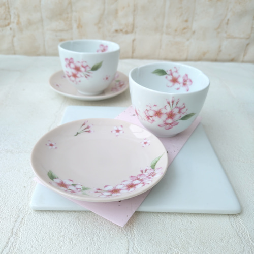 桜の皮　湯呑み入れ 桜皮細工 湯呑みセット 桜柄（樺細工） | 角館桜皮細工センター