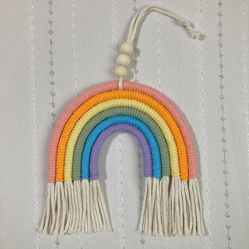 マクラメ 虹のタペストリー タペストリー・壁掛け tena-macrame 通販