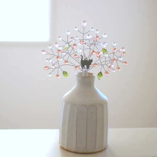 多機能フクロウ 水晶置物花瓶 水耕栽培 その他置物 handmade-4on