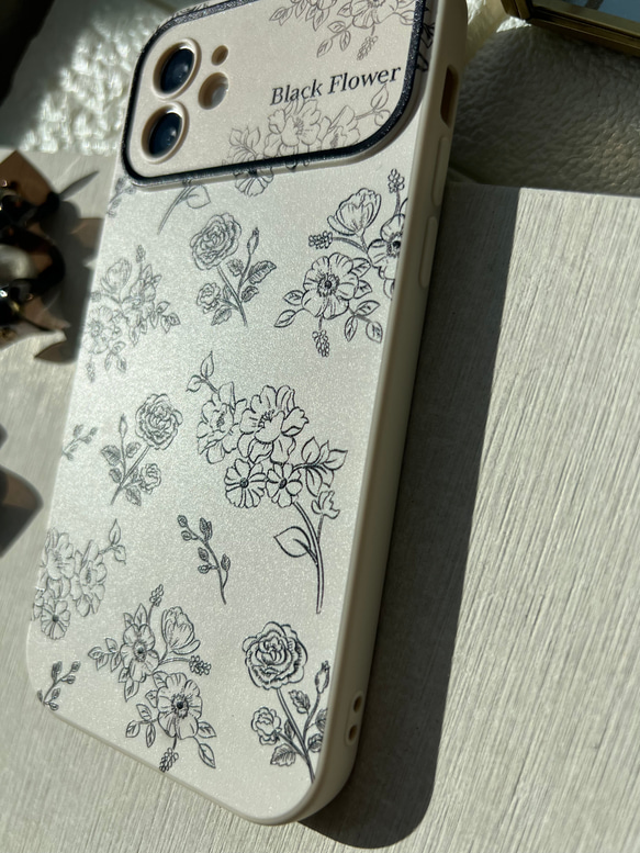 iPhoneケース 花柄 Flower スマホケース iPhone15対応 おしゃれケース 7枚目の画像