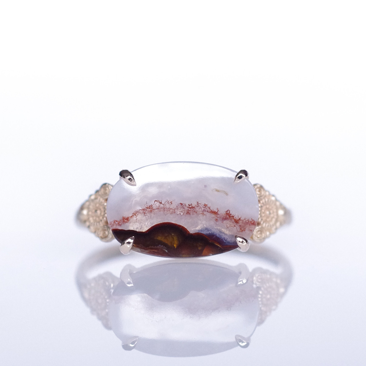 ウェーブアゲートK10リング MALWA（マルワ）[M215]