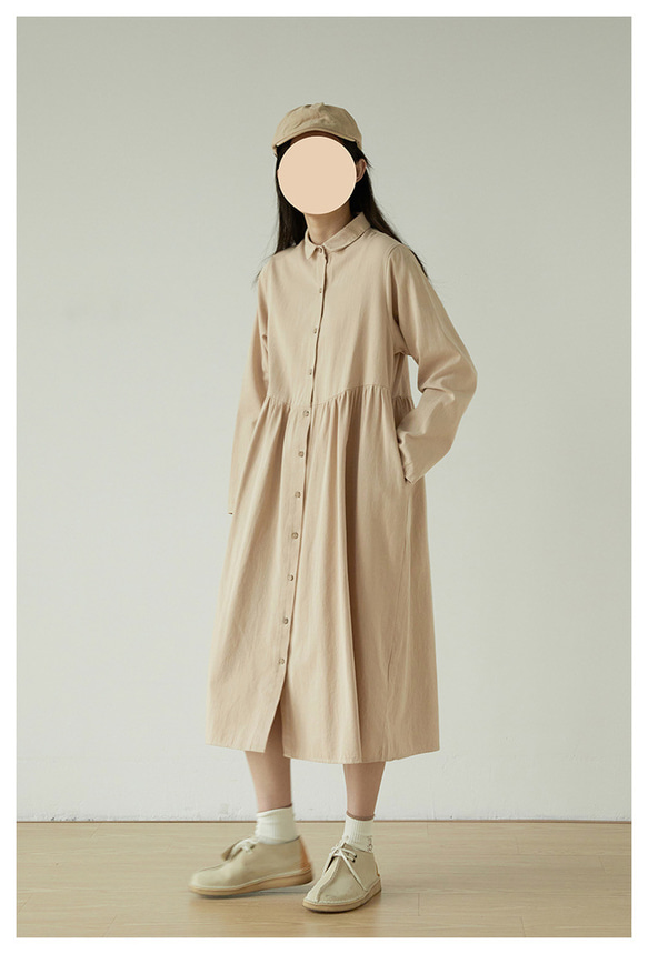 MARIHA ベージュ ティアードロングワンピース MARIHA（ティアード ・ ロングワンピース/マキシワンピース）の