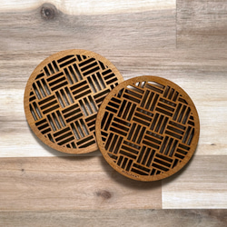 輪葉葉三体&コースター b9b90ad18273ec02436f3c1822ddec