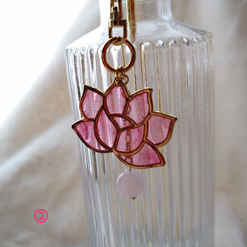 蓮の花ローズクォーツ】お守り美容