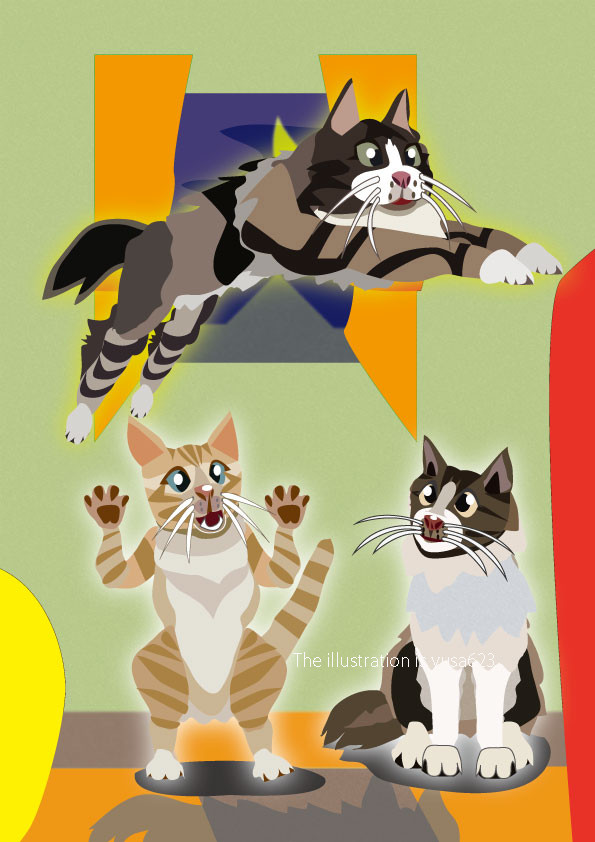 猫カフェハウス・サトー ③ ジャンピングNOW！