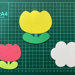 春の壁面飾りチューリップ　卒園式　入園式　新学期　3月　4月 5枚目の画像