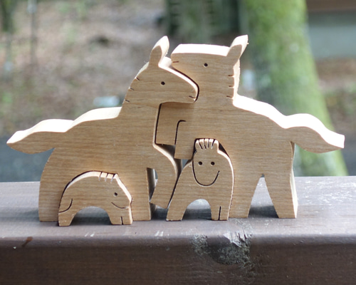 家具職人手作りクルミの木馬 家具職人手作りクルミの木馬 0_c8b6372fe3a217837cebfa22c1a6