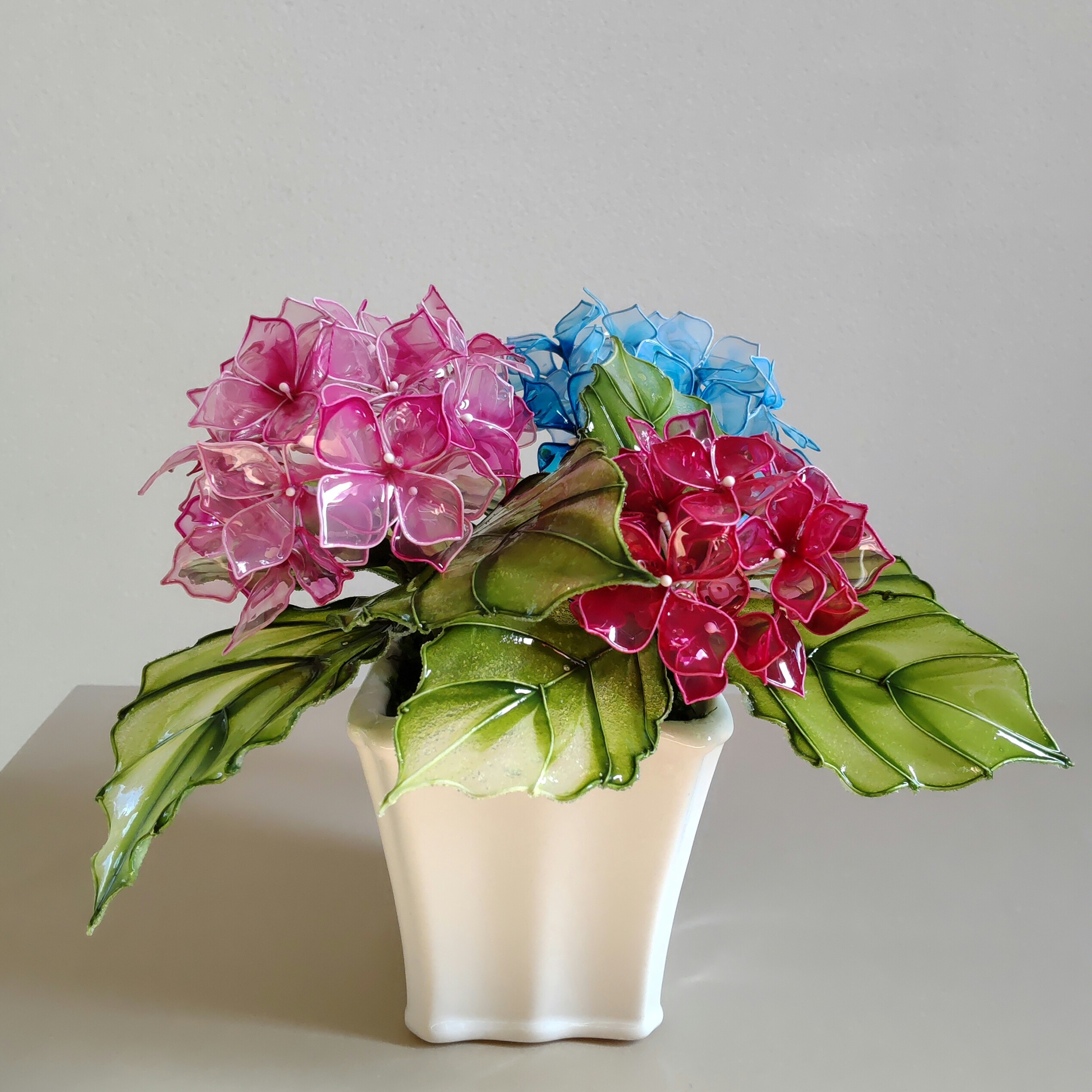 アメリカンフラワー 紫陽花 - メルカリ