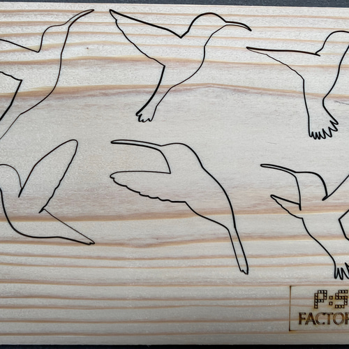 木製 鳥のオーナメント インテリア*9 ハチドリ オーナメント 木製