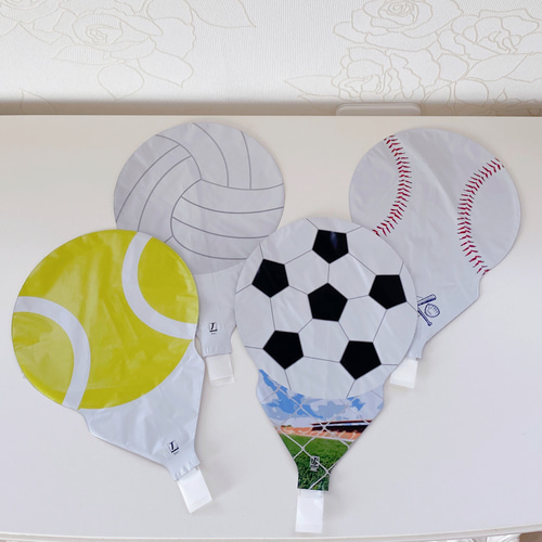 サッカー/野球/バスケバルーンブーケ｜部活 クラブ 卒団 引退 卒業 風船ギフト サッカー/野球/バスケバルーンブーケ｜部活 クラブ 卒団 引退