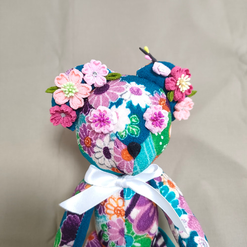 作家 花どけい テディベア テディベア,アーティストベア,花どけい | timeroman-shop