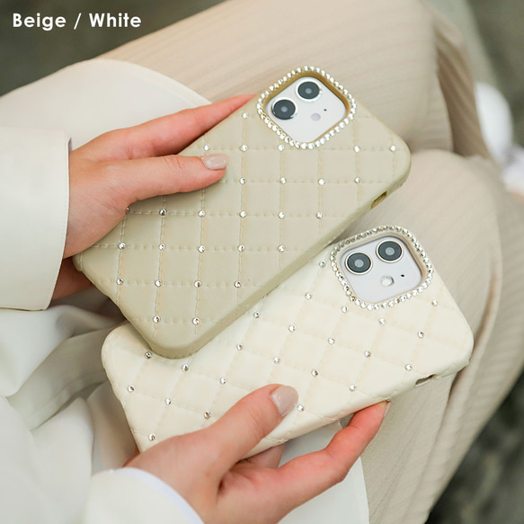 キルティング ビビット スマホケースカバー スマホケース 全機種