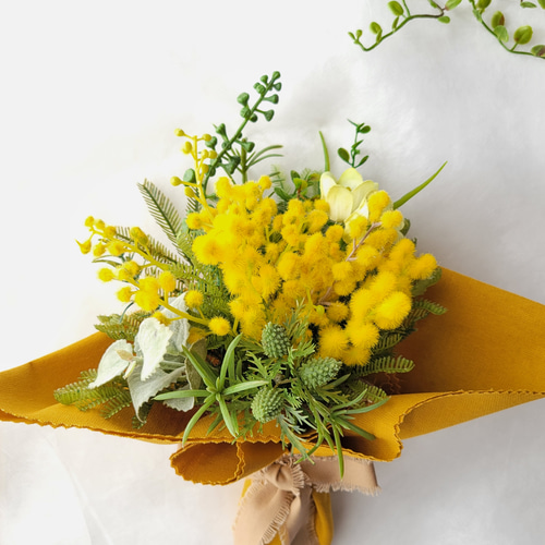 アートフラワー>ミモザmimosa の花束 アートフラワー Tsumi-kusa 通販 アートフラワー>ミモザmimosa の花束 アートフラワー Tsumi-kusa 通販