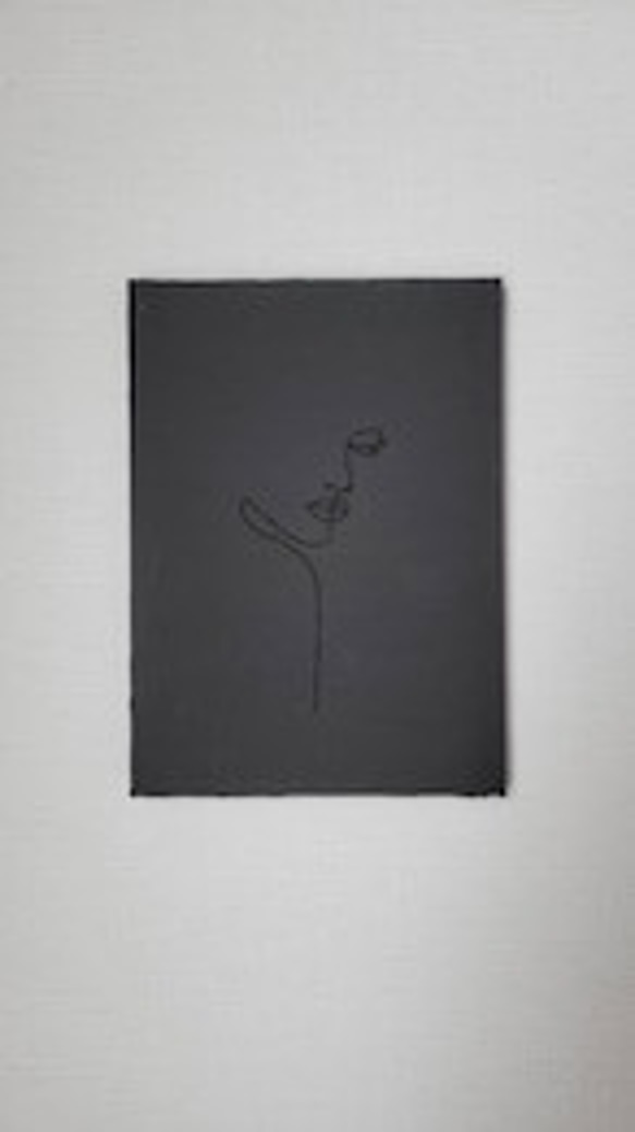 ＼大人気 ラインアート／ 線画 テクスチャーアート キャンバス シンプル モダン ブラック 立体アート 4枚目の画像