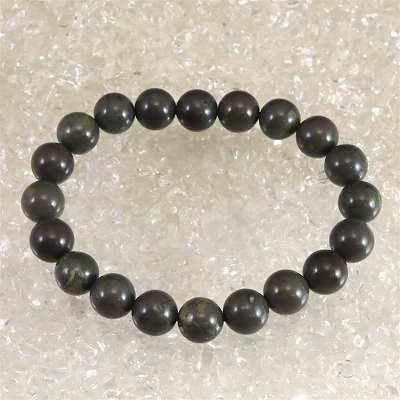 鳥取県産佐治石　 20mm玉ブレスレット　証明書付 29.1ｇ【榎本通商10706】