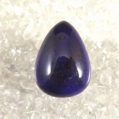 スギライト SA 24mmティアドロップ カボション ルース 3.9g【榎本通商98176】