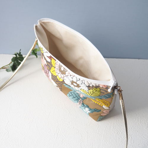 オーダー品】着物 帯 帯締め リメイク ハンドメイド ショルダー