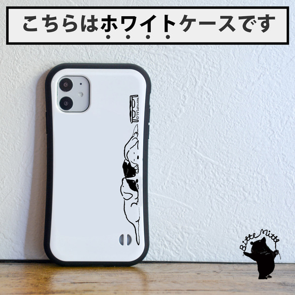 犬のクリアスマホケース iPhone16/15/14/13/12/11/XR/XS/X/8/SE3　ゴールデンレトリバー 3枚目の画像