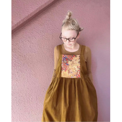 RATA❤️選擇你的長度❤️岡山牛仔❤️精緻的輪廓❤️寬鬆的套頭裙❤️柔軟的牛仔布❤️四季皆宜 第15張的照片