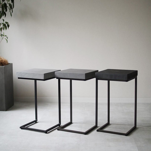 モールテックス MORTEX サイドテーブル グレー MORTEX SIDE-TABLE / モールテックス サイドテーブル