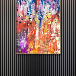 絆 / 抽象画 77×56㎝ B2 額縁セット 原画1点のみ モダンアート 絆 / 抽象画 77×56㎝ B2 額縁セット 原画1点のみ モダンアート