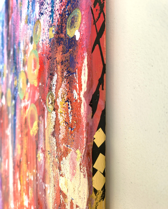 月曜日のサーカス / 抽象画 50×40㎝ インテリア モダン おしゃれ