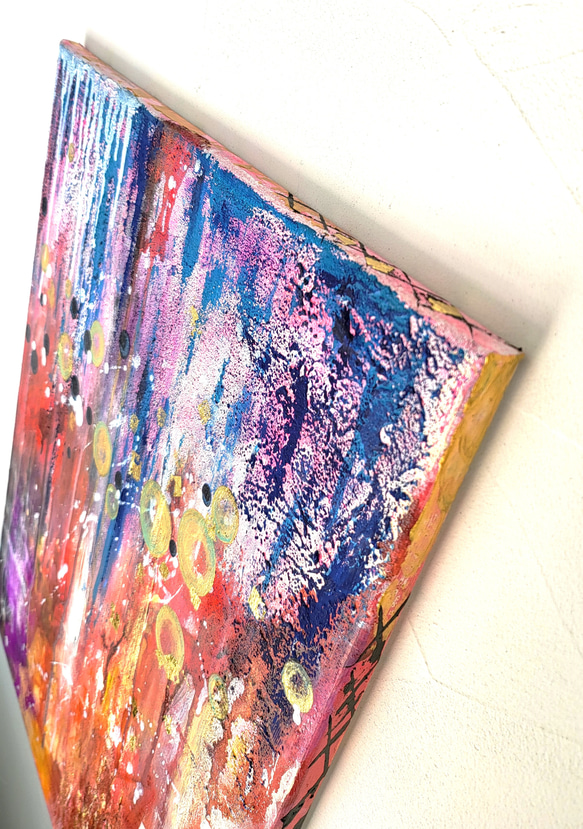 月曜日のサーカス / 抽象画 50×40㎝ インテリア モダン おしゃれ